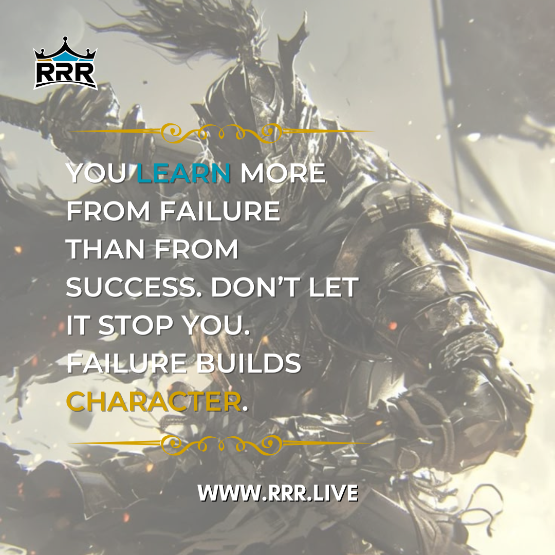 Failure Is the Best Teacher: Why Setbacks Build Strength