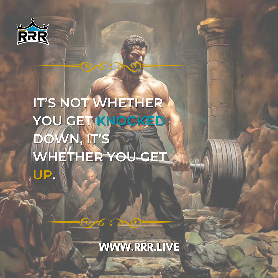 The True Test of Strength: Getting Back Up After a Fall