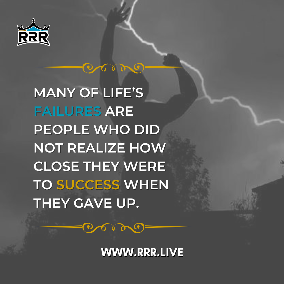 The Breaking Point Before Success