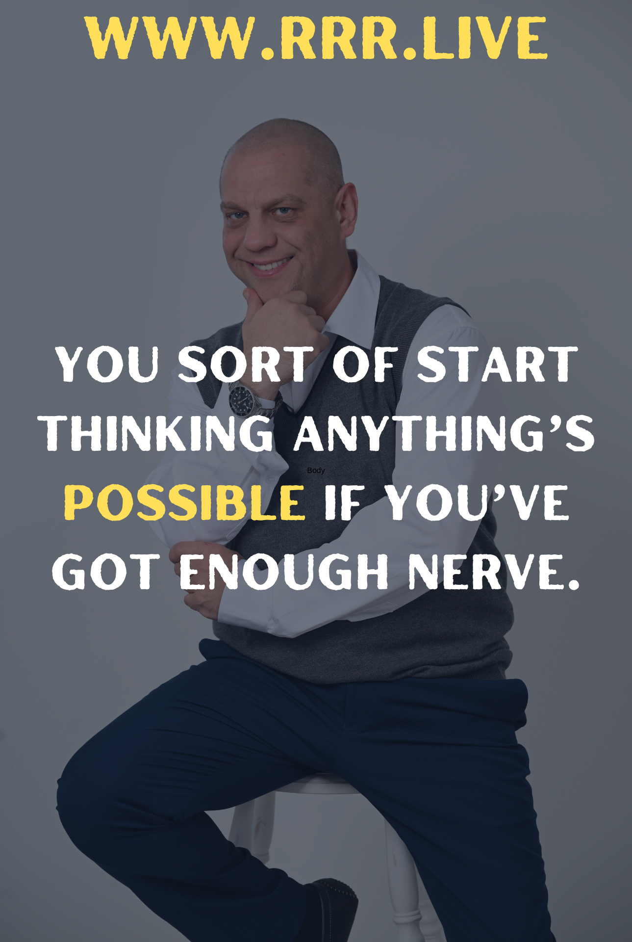 The Courage to Believe: How Nerve Unlocks Possibilities