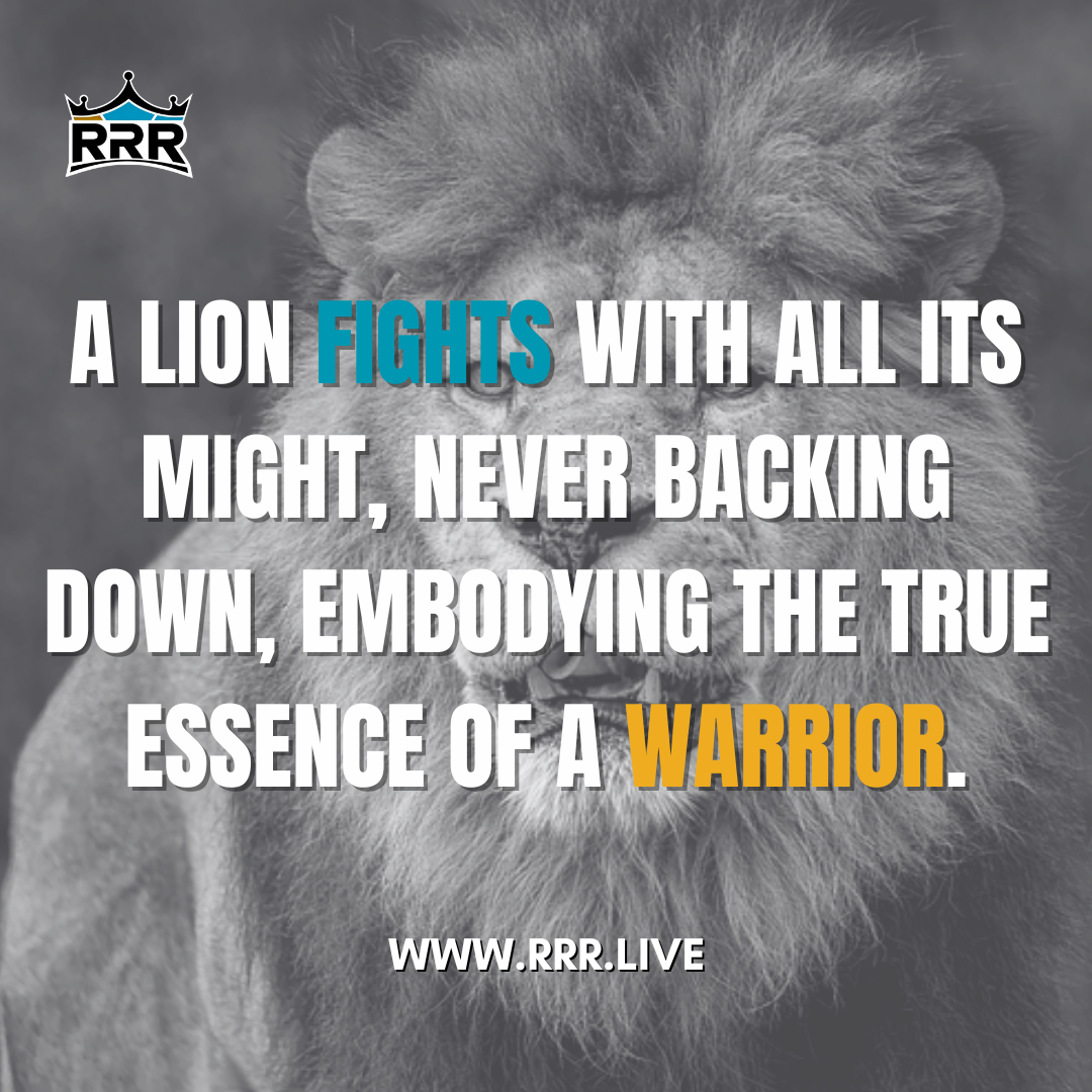 The Lion’s Spirit: Fighting with All Your Might