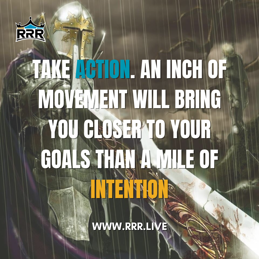 Action Over Intention: Why Small Steps Lead to Big Success