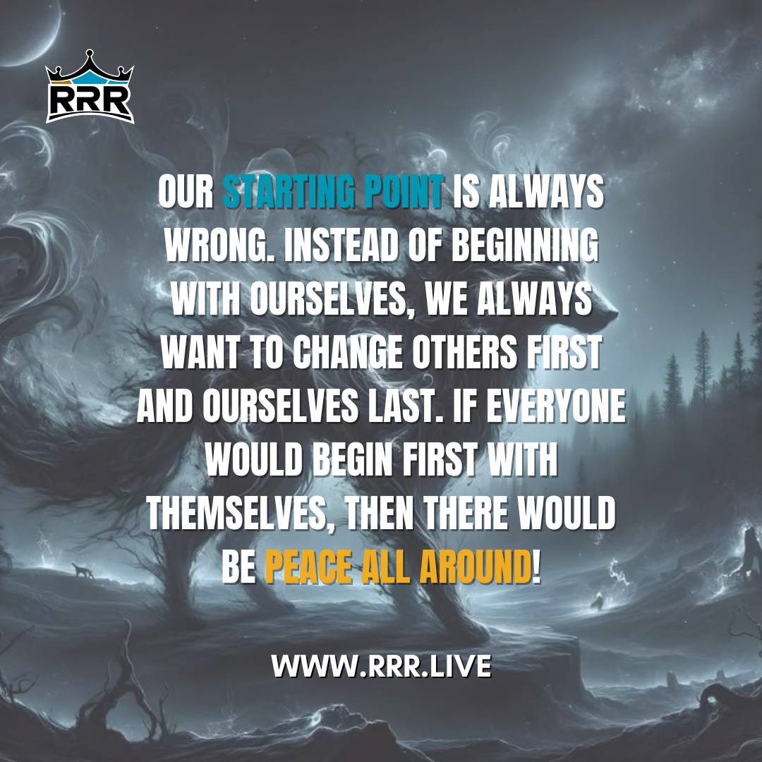 Change Begins Within: The Key to a Better World