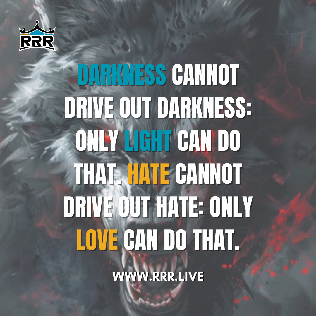 Be the Light: Only Love Can Conquer Hate