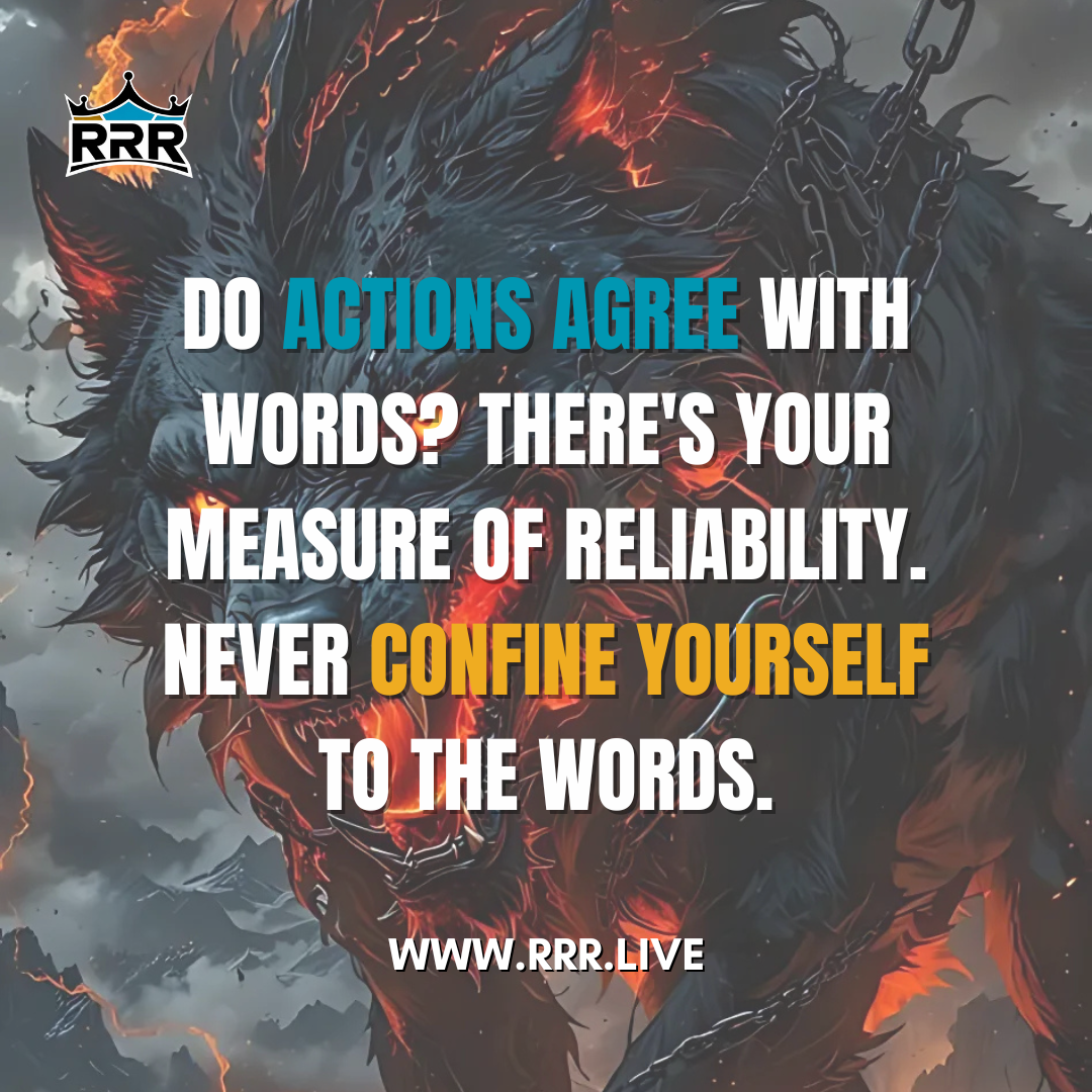 Actions Speak Louder: The True Measure of Reliability