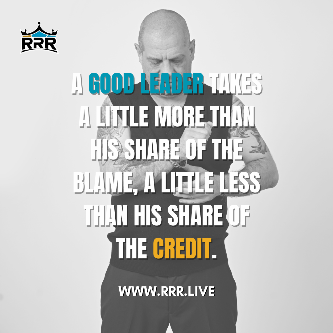 The Mark of a True Leader: Responsibility Over Recognition