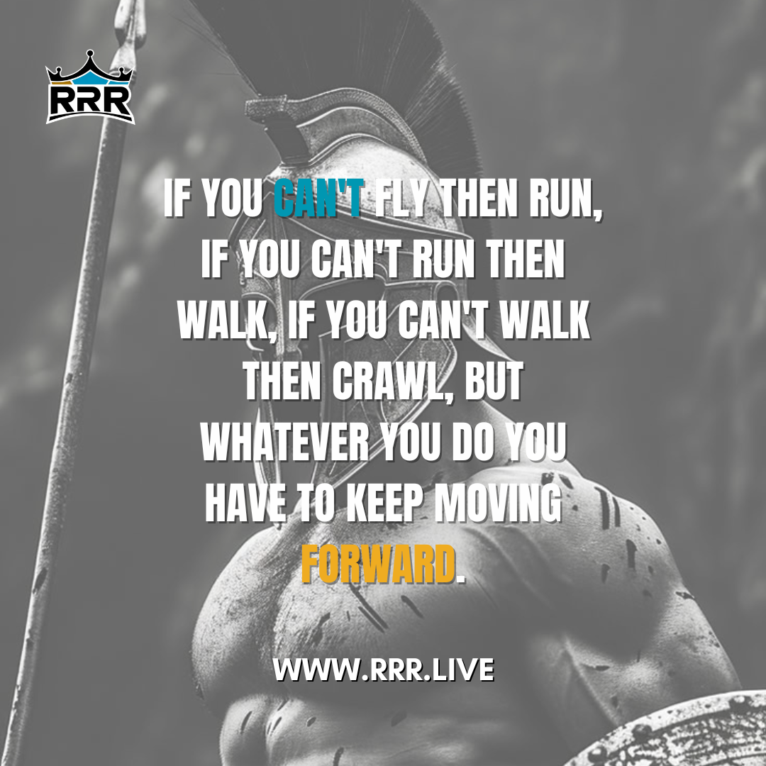 Keep Moving Forward, No Matter the Pace