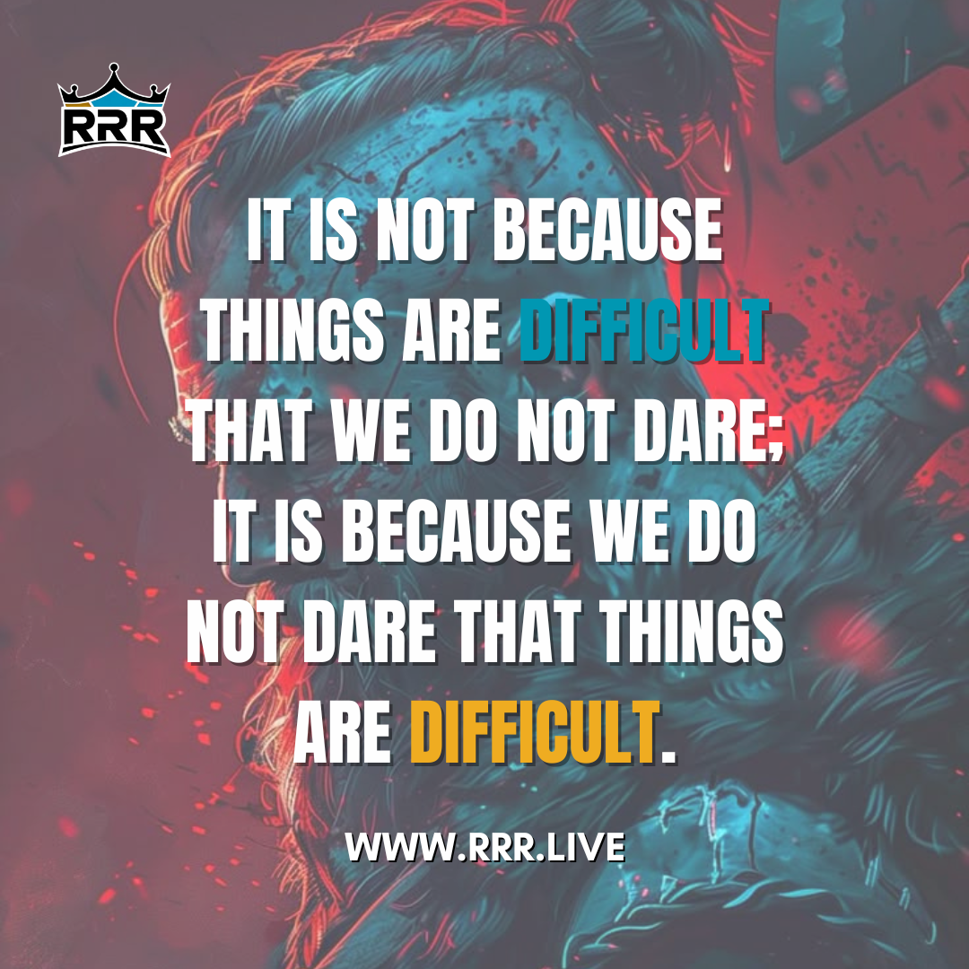 Fear Makes Challenges Seem Impossible