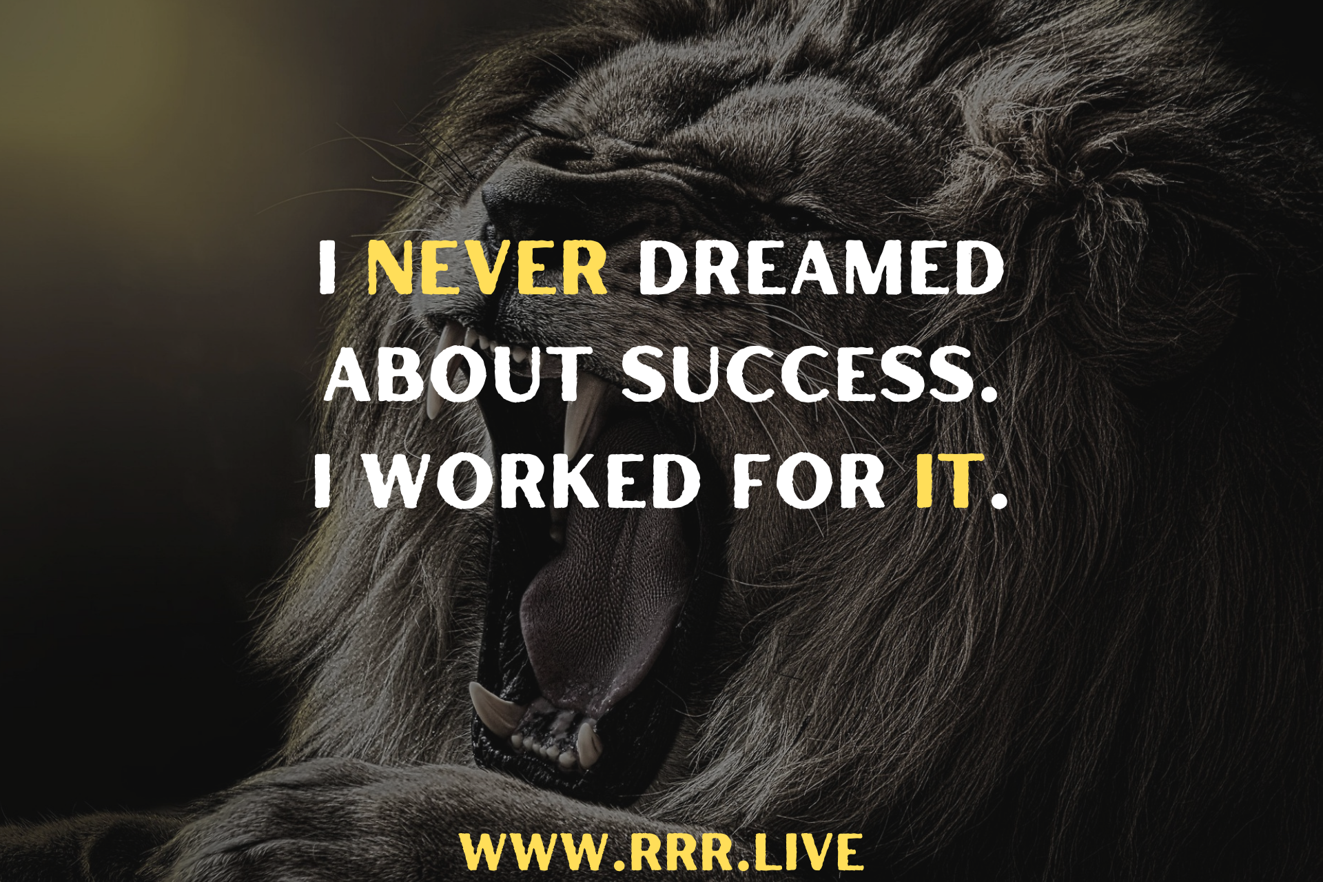 Dream Less, Work More: The Truth About Success